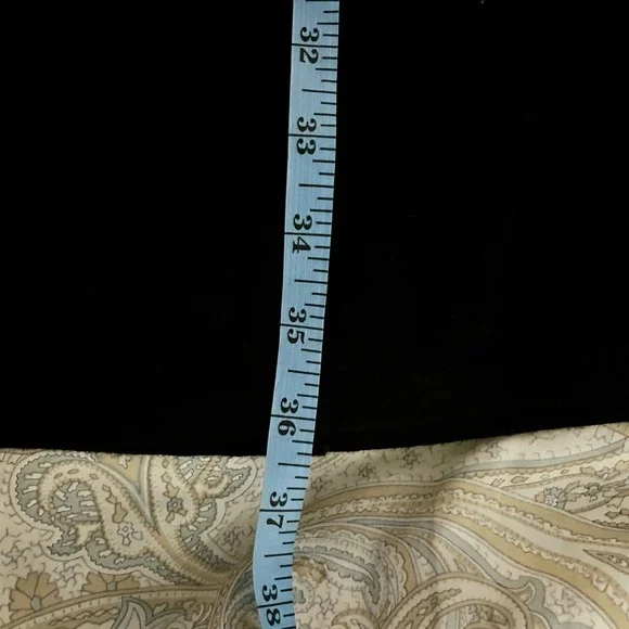 J.JILL PureJill Petite Med Cotton Cashmere Blend Faux Wrap Sweater Dress Black - Picture 13 of 13